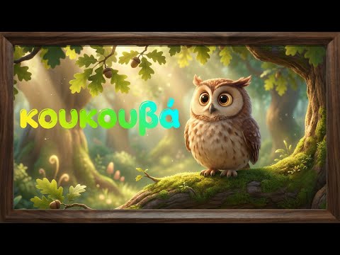 Κουκουβά 🦉 | Παιδικό Τραγούδι