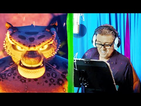 KUNG FU PANDA 4 Voice Cast B-Roll - Behind The Scenes (2024)