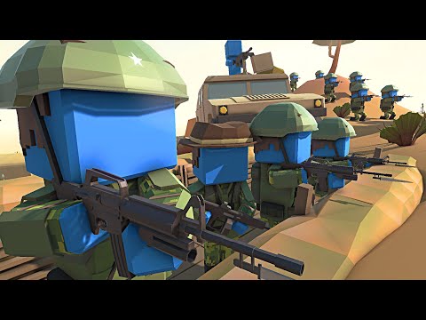 3000 Elite Commandos Charge TRENCH FORTRESS Valley! - Ancient Warfare 3