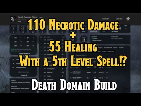 Building a Death Domain Cleric in D&D 5e