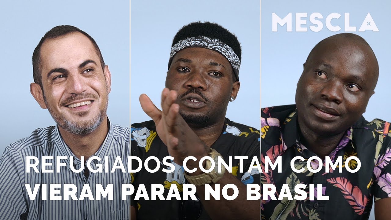 Refugiados contam como vieram parar no Brasil