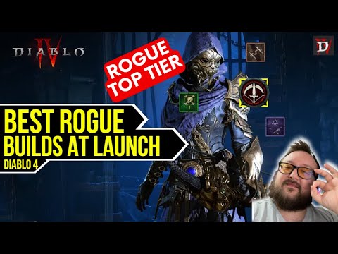 Best 3 High Damage ROGUE Builds | Diablo 4