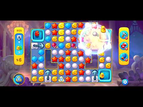 Fishdom level 9125 no boosters フィッシュダム