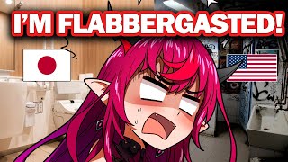 IRyS Compares Japan Public Toilet to American Public Toilet