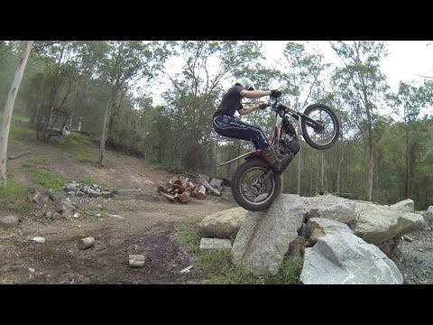 HOW TO DOUBLE BLIP & ZAP A TRIALS BIKE Cross Training Trials