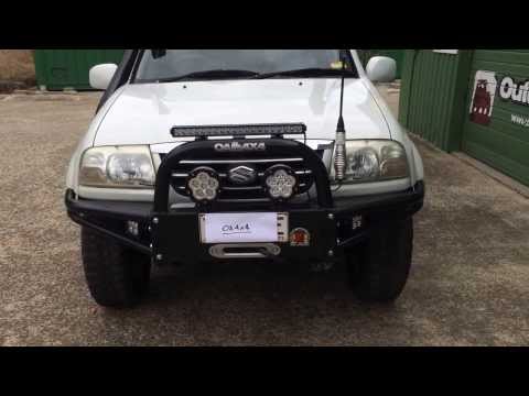 Xrox Bull bar fitted Suzuki Grand Vitara and XL7 walk around