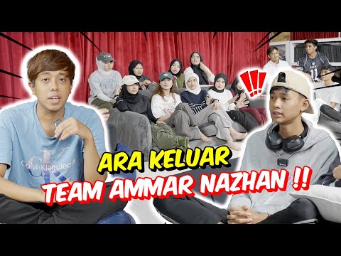 ARA KELUAR TEAM AMMAR NAZHAN !!- HUBUNGAN RAHIM & ARA BERAKHIR !!