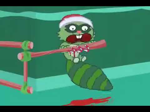 Happy Tree Friends: Easy for You To Sleigh/Wishy Washy/Who's To Flame - Ep 4