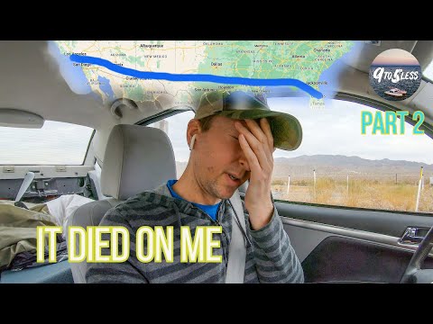 Thumbnail for ELECTRIC CAR Roadtrip Coast to Coast - 2012 Coda EV - California Desert - PT 2 - EP 73 by Car