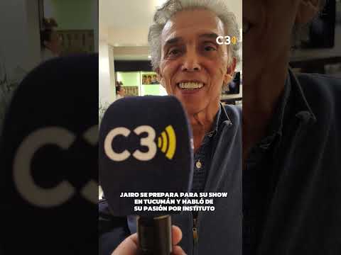 JAIRO LLEGA A TUCUMÁN Y REVIVE SU PASIÓN POR INSTITUTO ❤️🤍🎶  | Cadena 3 Argentina