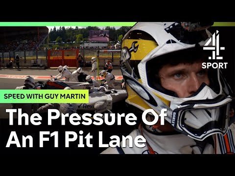 Guy Martin Becomes First Ever Outsider To Work an F1 Pit Stop | Speed with Guy Martin
