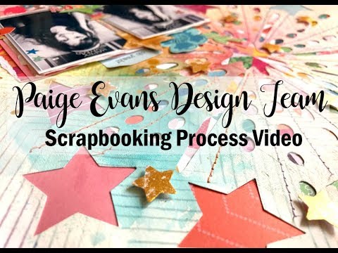 Scrapbooking Process #482 Paige Evans DT / Happy New Year