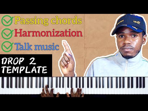 This drop 2 Chord Template will make you sound like a pro