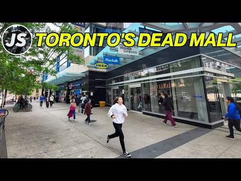 Downtown Toronto DEAD Mall | Shops at Aura Walk