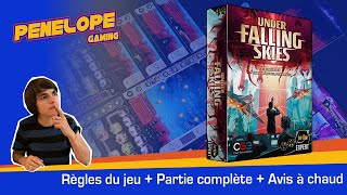 UNDER FALLING SKIES - Règles du jeu, Partie complète, Avis à chaud !