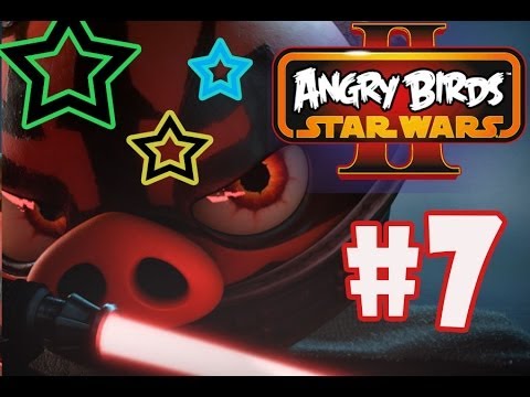 Angry Birds Star Wars 2: Part-7 Gameplay/Walkthrough [Escape to Tatooine] Darth Maul Level 1-10