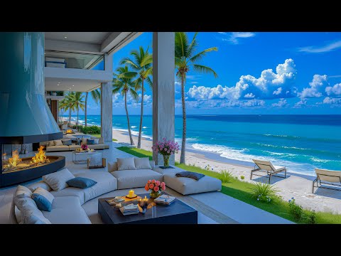 Morning Jazz For A More Energetic Day - Lively Jazz In The Coastal Lounge Space Helps To Boost Mood