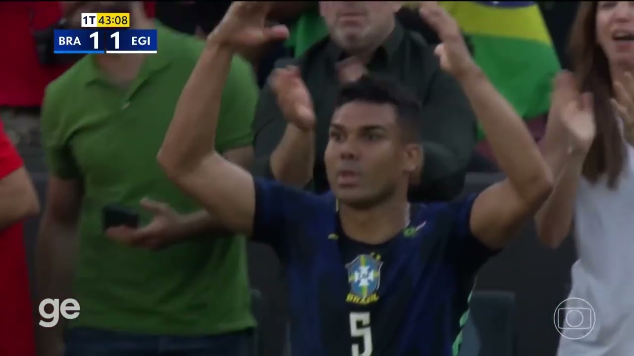 BRASIL 2 X 1 EGITO   MELHORES MOMENTOS   AMISTOSO INTERNACIONAL 2026   ge globo