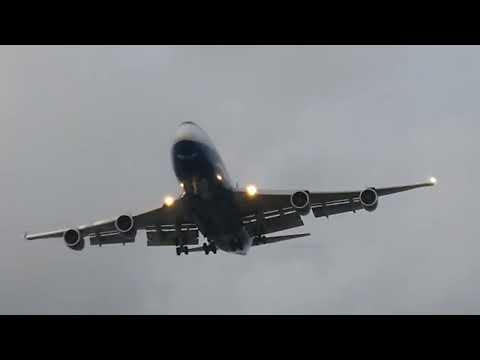 SILK WAY WEST AIRLINES|MUMBAI PLANE SPOTTING|BAKU-MUMBAI|BOEING 747|B747-400F|BOEING|LANDING|🛬