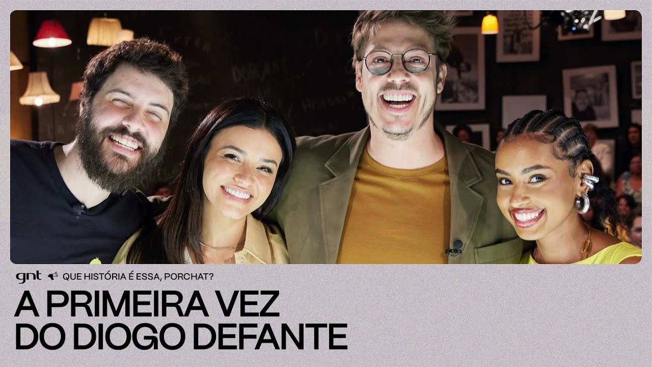 Diogo Defante, Talita Younan e Gabz no BAR do PORCHAT | Que História É Essa, Porchat? | GNT