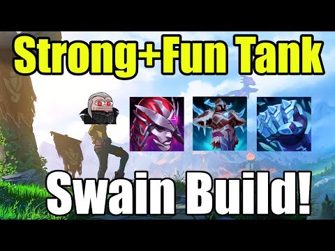 Tank Swain   A CRAZY Scaling Swain Build Season 12 Almost Can Carry Trolling Teammates