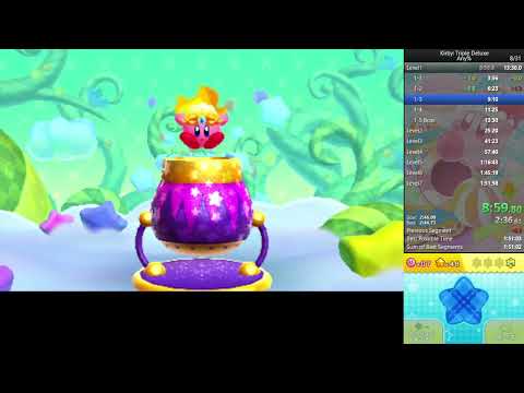 [WR] Kirby: Triple Deluxe - Any% in 1:51:48