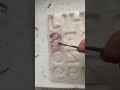 DIY Resin Homemade Keychain Purple