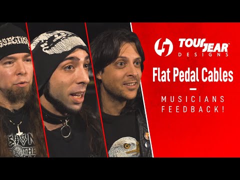 TourGear Designs Flat Pedal (Patch) Cable - Preserve Your Pedalboard Space Now!
