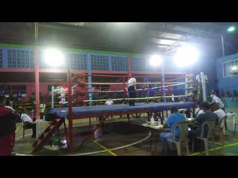 Wilber panttin esquina roja ZC, VS Brayan Blandón esquina azúl , Managua