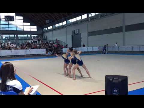GRpT Ginnastica Ritmica Milano - collettivo Serie D LA allieve Ginnastica in Festa 2018