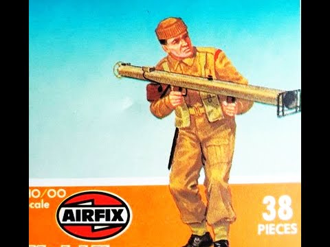 Unboxing Airfix WW2 British Commandos.