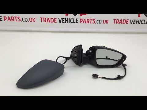 Fits VW Eos 2010-2015 Door Wing Mirror Electric Heated With Indicator Primed Cover Driver Side video