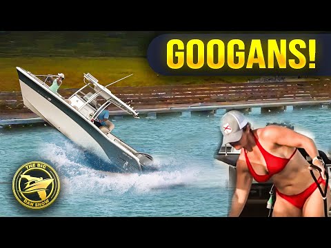 Boat Ramp GOOGANS! Can't help Stupid!