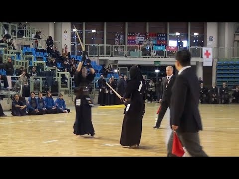 Kendo France Open 2019 - Finale der Frauen (4. bis 7. Dan)