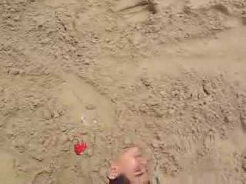 Yahya and Mostafa at Sandy beach 26/12/2013