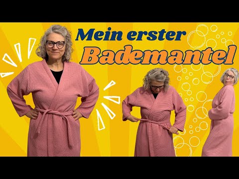 Mein erster Bademantel ✂️ – genäht mit nur 2 Maßen & ganz ohne Stress!