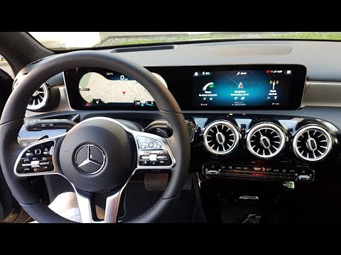 New Mercedes A Class 2018 - A200 Interior Explained - MBUX Short Review.