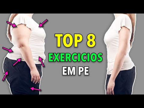 Top 8 Exercícios Em Pé (Sem Pular) Para Queimar Gordura