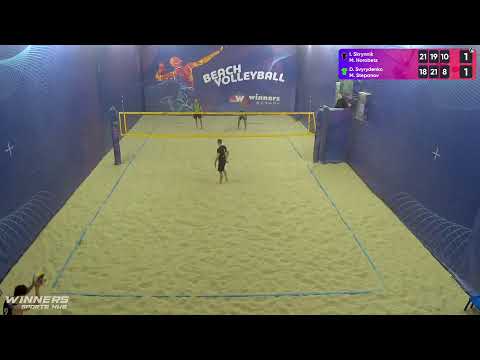 09:20 I. Skrynnik / M. Horobets - D. Svyrydenko / M. Stepanov 03.03.2023 | Winners Beach Volleyball