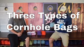 Three Different Types of Cornhole Bags