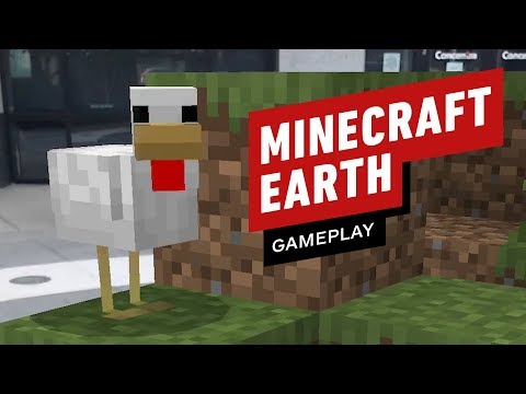 17 Minutes of Minecraft Earth Closed Beta Gameplay