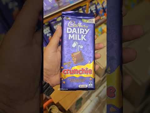 Cadbury Dairy Milk Crunchie Chocolate 🍫 Price in India - Rs 700 (Imported)