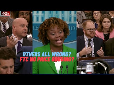 Q: others on recession wrong? FTC found no price gouging, companies ignoring Biden? WH: no recession