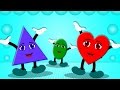 The Shapes Song Shapes Colors Song Learn Shapes Shapes Songs For Kids