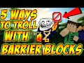 Minecraft: Top 5 Ways Troll Your Friends With ...