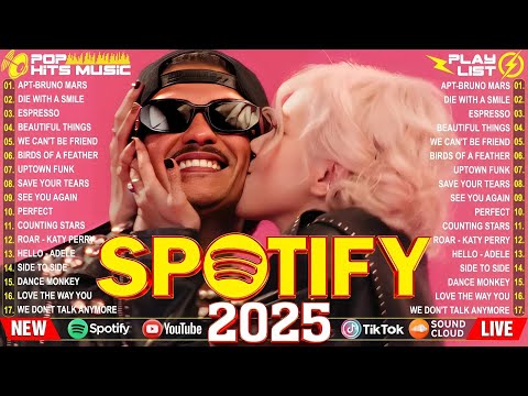 Pop Music 2025 💥 Top 50 Billboard – Taylor Swift, Dua Lipa, The Weeknd, Zayn, Selena Gomez, Adele