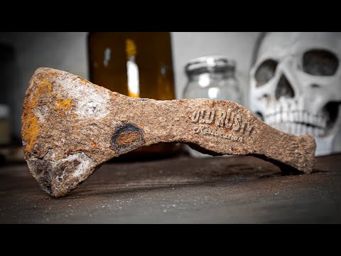 Antique Battle-axe restoration.