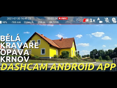 Bělá - Kravaře - Opava - Krnov - Czech Republic - Slezsko | Driving with Dash Cam | 1080p | 🔇