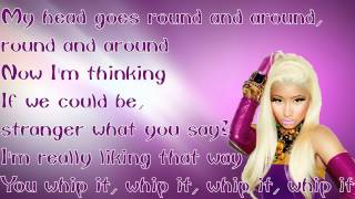 Whip It - Nicki Minaj - Lyrics On Screen