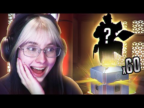 Opening 60+ Overwatch LOOTBOXES!! (i FINALLY got the skin…)